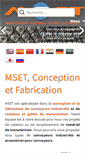 Mobile Screenshot of mset.fr